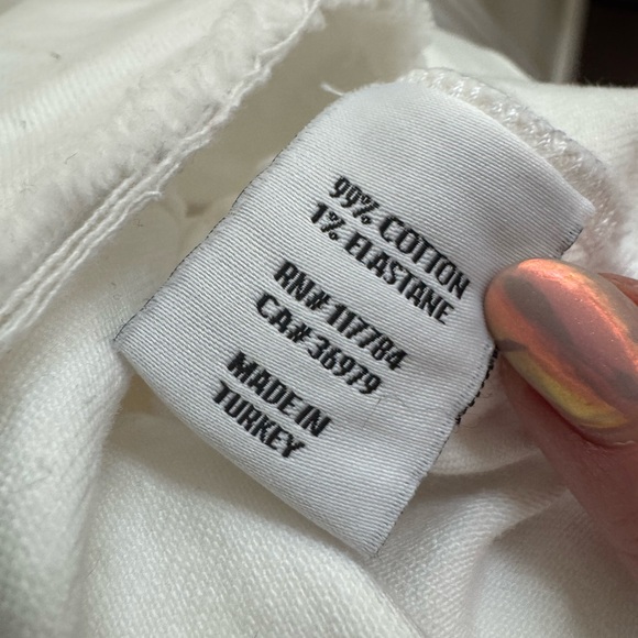 RAILS Strand Sal White Denim Asymmetrical Button Up Sleeveless Dress Size Small - Picture 5 of 6